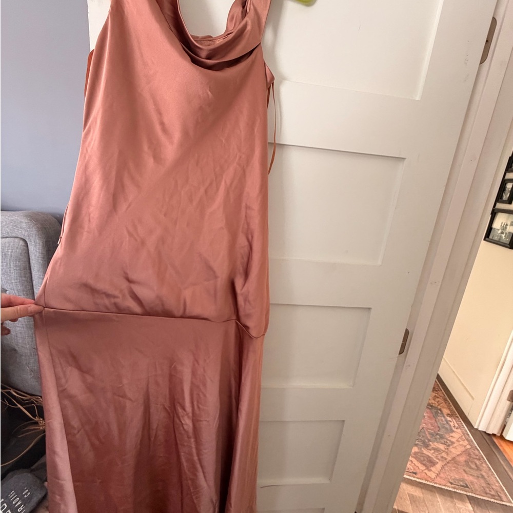 Elegant Sleeveless Pink Dress